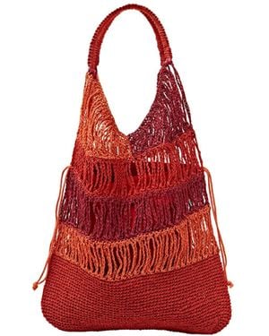 Esprit Gehaakte Papieren Tas - Rood