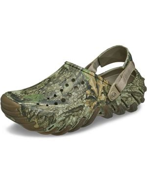 Crocs™ Echo Ro Clog Realtree Apx 9/ 11 Medium - Green