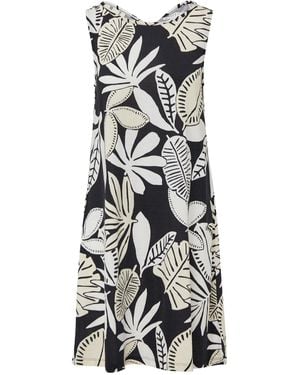 S.oliver Kurzes Kleid mit Cut-Out-Detail schwarz 44 - Weiß