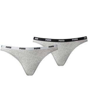 PUMA 573012001 Bikini Style Underwear - Grey