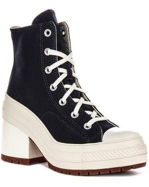 Converse Donna Chuck 70 Deluxe Tacchi - Blu