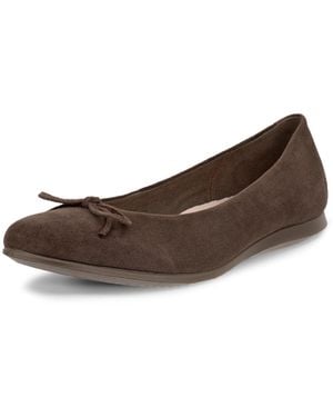 Ecco Touch Ballerina 2.0 Ballet Flat - Brown