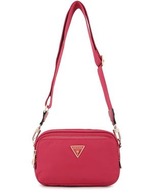 Guess Eco Gemma Umhängetasche 20 cm - Rot