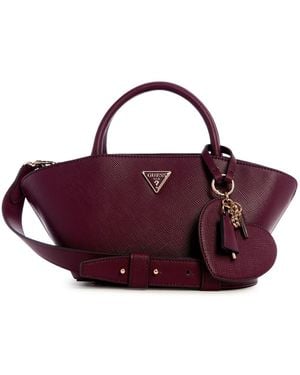 Guess Bolena Mini Satchel - Purple