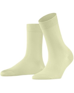 FALKE Cotton Touch W So Sottili Tinta Unita Calzini - Verde