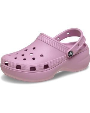 Crocs™ Classic Platform Clog Hydrangea Size 6 Uk - Purple