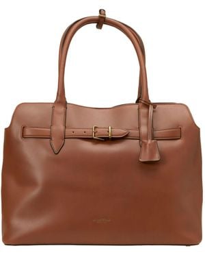 Marc O' Polo Shopper borsa Gina Shopper Dark Cognac marrone