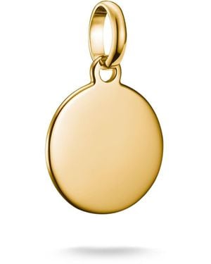 Thomas Sabo Charm Club Connect Cc1271-413-39 Recycled Sterling Silver 925 Charm - Metallic