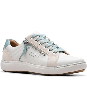 Clarks Nalle Zen Trainer - White