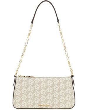 Michael Kors MD Chain POUCHETTE Hand Bag - Natur