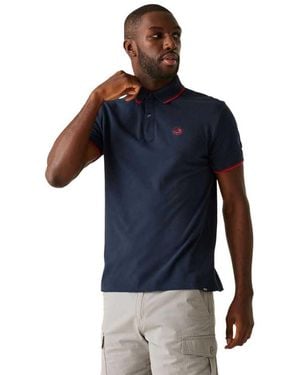 Regatta Tadeo Ii Short Sleeve Polo M Blue