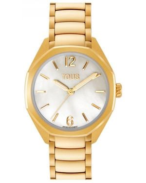 Tous Orologio Now Lady 3000141300 da donna in acciaio inossidabile placcato oro - Metallizzato