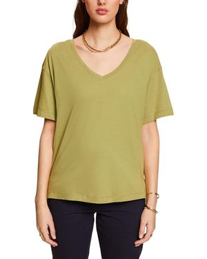 Esprit 043ee1k325 T-Shirt - Verde