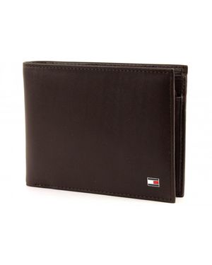 Tommy Hilfiger Eton CC and Coin Pocket Brown - Schwarz