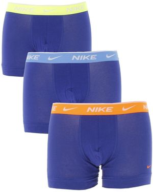 Nike Dri-Fit Everyday Cotton Stretch Trunk 3-Pack - Mehrfarbig