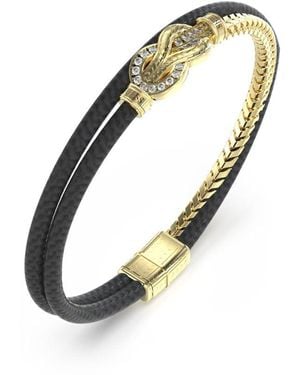 Guess Jumb05029jwygbks Sailor Knot Bracelet - Metallic