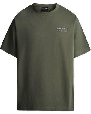 Pepe Jeans Red Bull Racing X Rbr Pit Stop Crew Tee T-shirt - Green