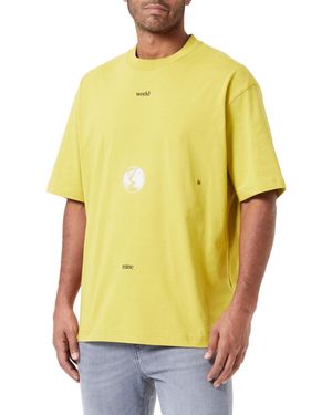 DIESELT-WASH-L9 The world is mine オーバーシルエット Tシャツ DIESEL ディーゼル T-WASH-L9 The world is mine オーバー