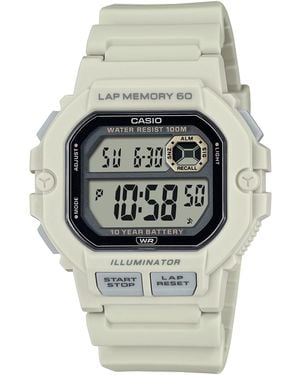 G-Shock Ws1400h-2av | 's Digital Watch | White | 100m Wr | Dual Time | 60-lap Memory | Countdown Timer | Auto Calendar | Multi Alarms | - Metallic