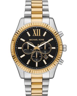 Michael Kors Orologio Analogico al Quarzo Uomo con Cinturino in Acciaio Inossidabile MK9207 - Grigio