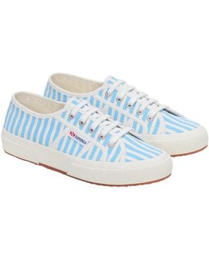 Superga Sneaker - , Offenes Weiß, Himmelblau, 38 EU