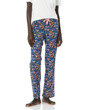 Amazon Essentials Poplin Slaapbroek Voor - Blauw