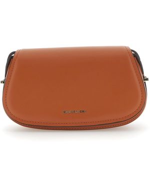 Michael Kors SM Flap XBODY Hand Bag - Braun