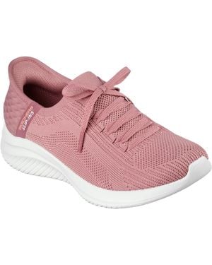 Skechers Ultra Flex 3.0 Brilliant Path Sneaker - Pink