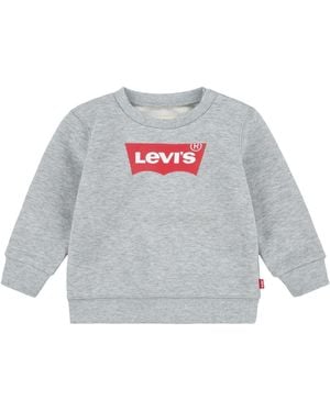 Levi's Batwing Crewneck Sweatshirt Bimbo - Grigio
