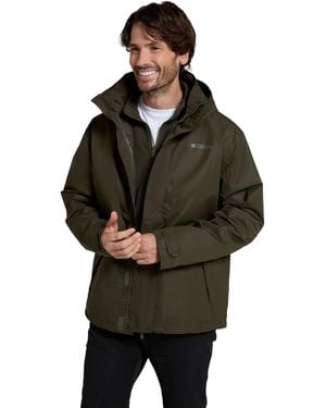 Mountain Warehouse Adjustable Coat With Packaway - Black