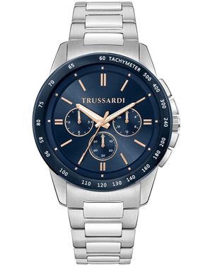 Trussardi T-Hawk Orologio Uomo - Metallizzato
