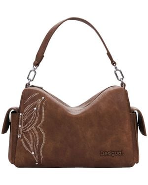 Desigual BAG_GOODALL SAND HABANA - Marrone