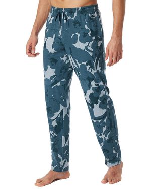 Schiesser Lange Schlafhose-Mix + Relax Pyjamaunterteil - Blau
