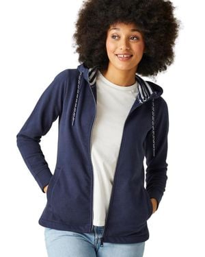 Regatta Bayletta Full Zip Hoody in Pile - Blu