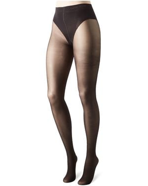 Calvin Klein French Cut Shaper Tights 1 Pack - Black