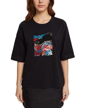 Esprit 112EE 1K334 T-Shirt - Nero