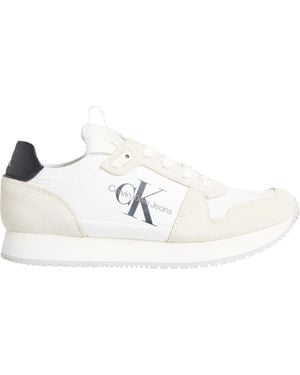 Calvin Klein Jeans Runner Sock Laceup Ny-lth W - Black