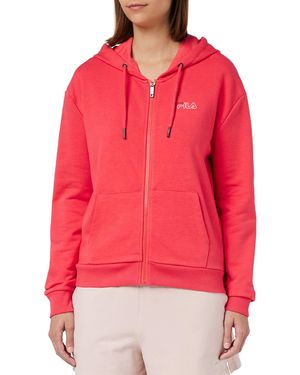 Fila Felpa con Cappuccio Suardi Giacca - Rosso