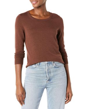 Amazon Essentials Lightweight Crewneck Sweater Pullover - Blau