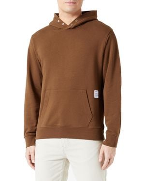 Replay Adult M6702a.000.23650p Hooded Sweatshirt - Brown