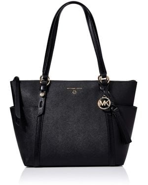 Michael Kors Rhea, Borsa Donna, Black, Medium - Nero