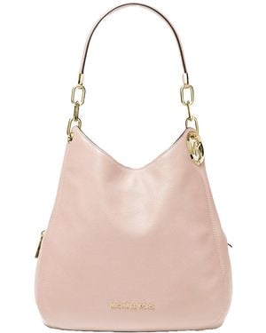 Michael Kors Lg Chain Shldr Tote Bag - Pink