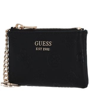 Guess Jena Zip Pouch Black Logo