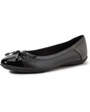 Geox D Charlene C Ballerina - Zwart