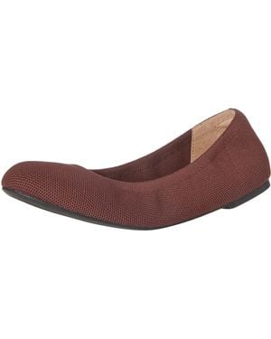 Amazon Essentials Ballerine in Maglia Donna - Marrone