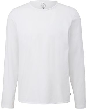S.oliver Q/S by Langarmshirt - Weiß