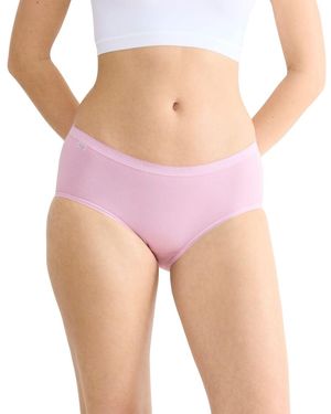 Sloggi Basic+ Midi C4p Slips - Roze
