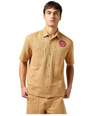 Wrangler SS CJ Mechanic Shirt Maglietta - Neutro