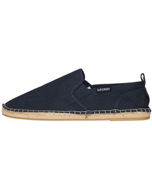 Superdry Canvas-Espadrilles Kräftiges Marineblau 44