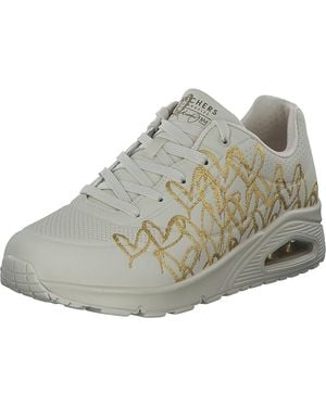 Skechers Golden Heart Trainers - Natural